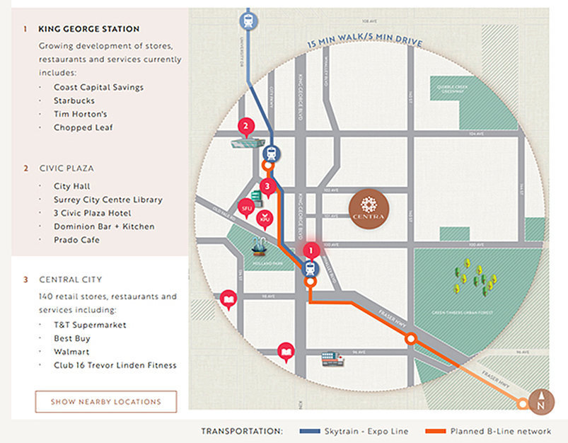Centra location map 1