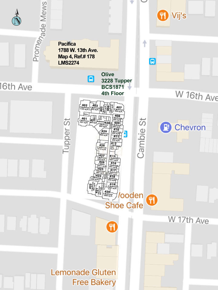 Olive location map 1