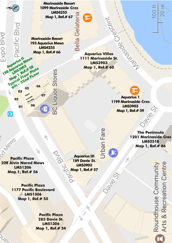 Aquarius II location map 1