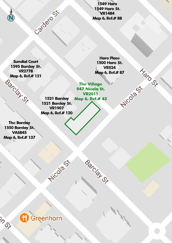 The Village location map 1