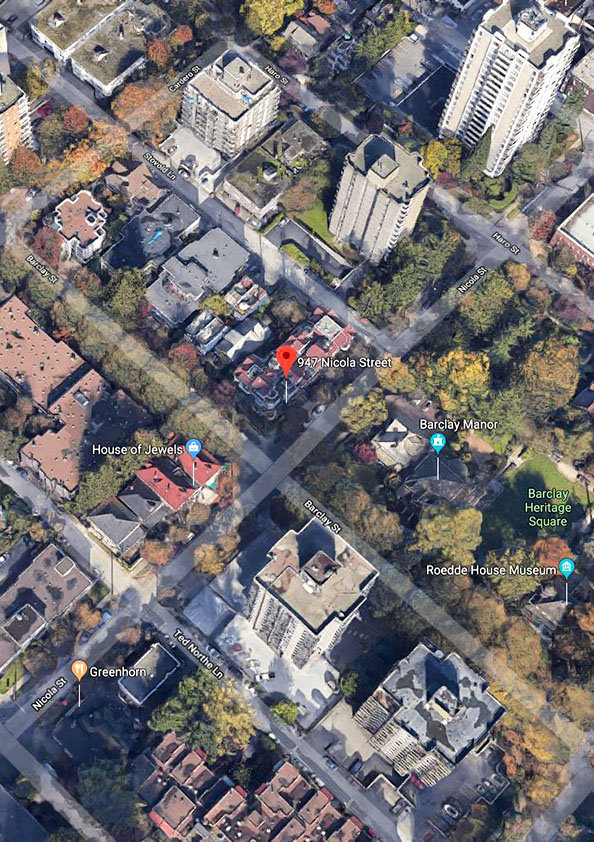 The Village location map 2