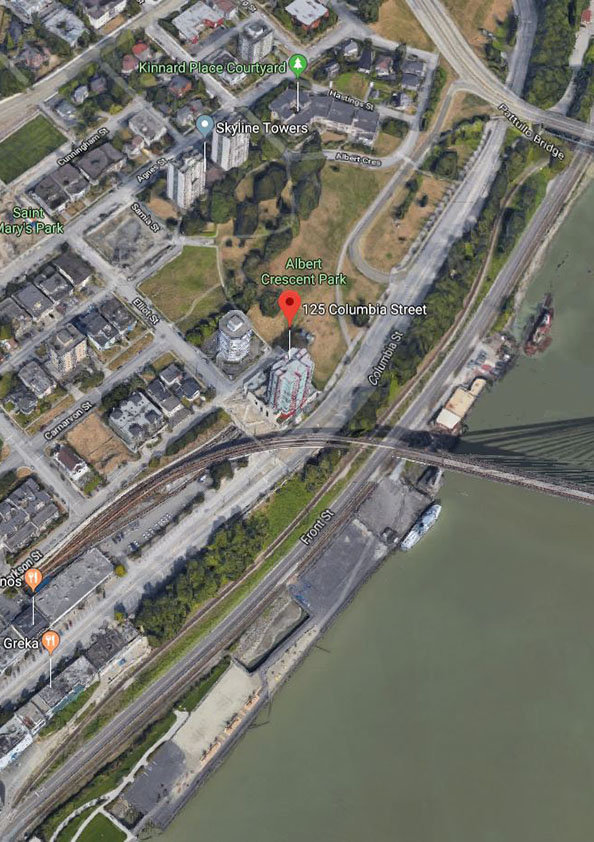 Northbank location map 2