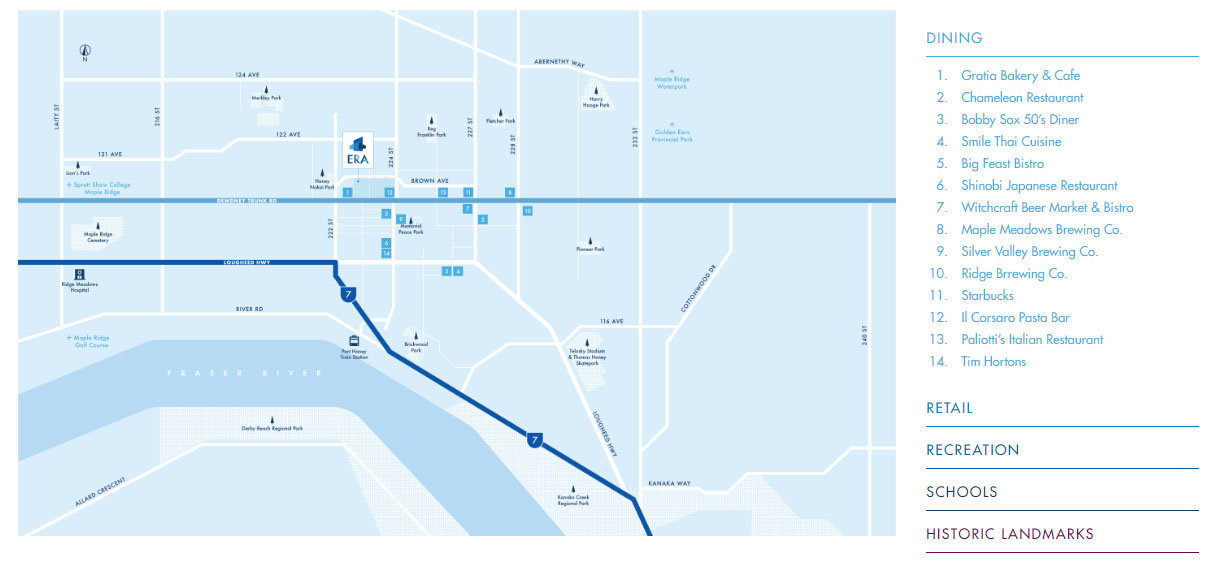ERA location map 2