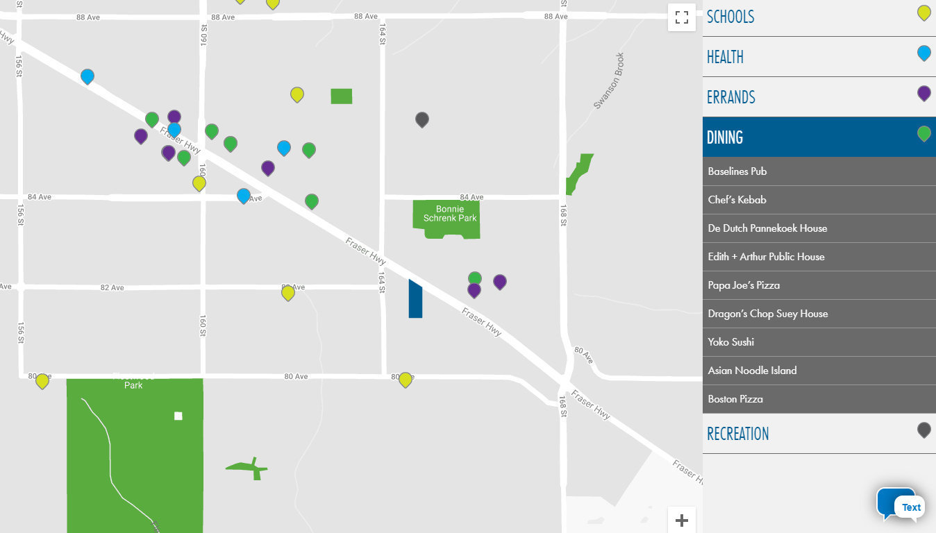 Fleetwood Point location map 2