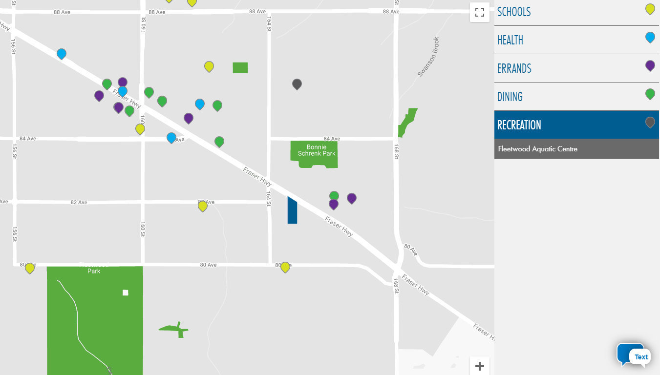 Fleetwood Point location map 5
