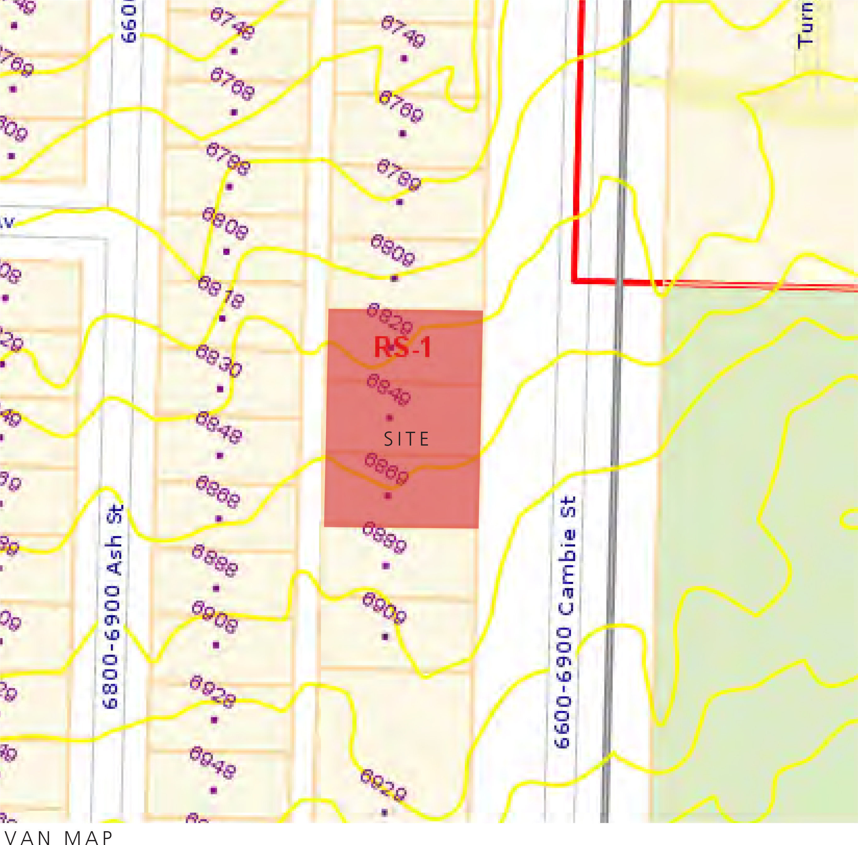 6829 Cambie location map 2