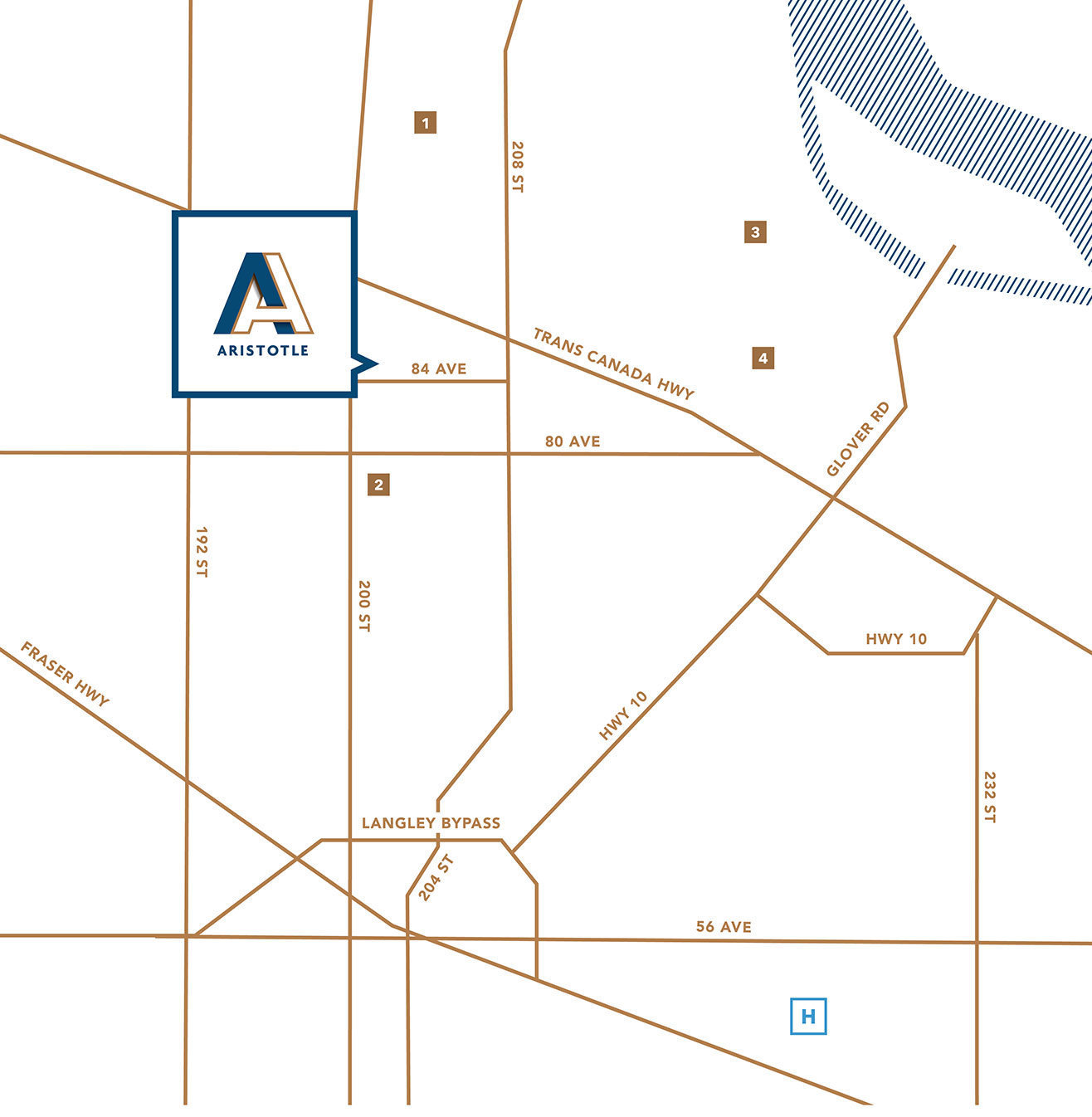 Aristotle location map 1