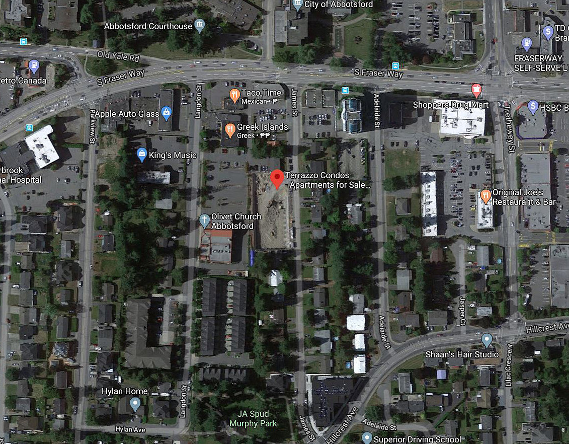 Terrazzo Condos location map 4