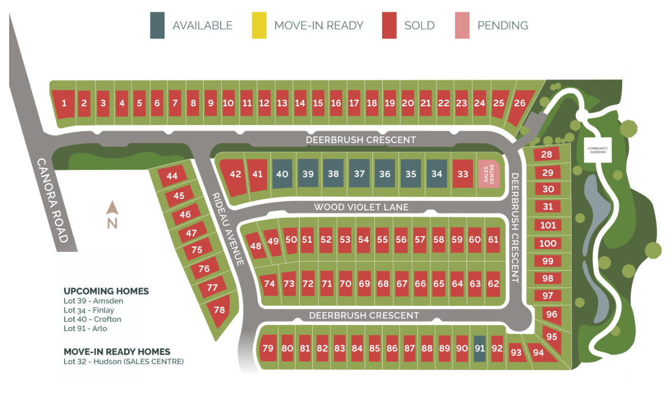 Eaglehurst Homes location map 1