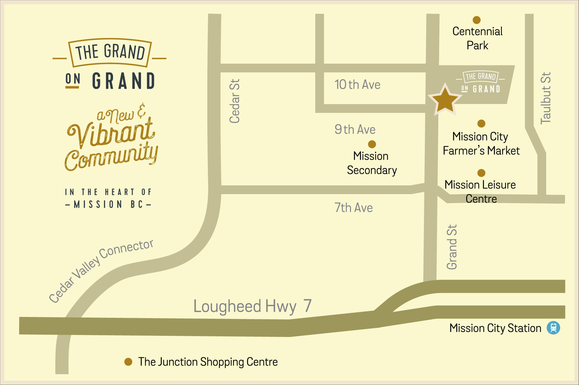 The Grand on Grand location map 1