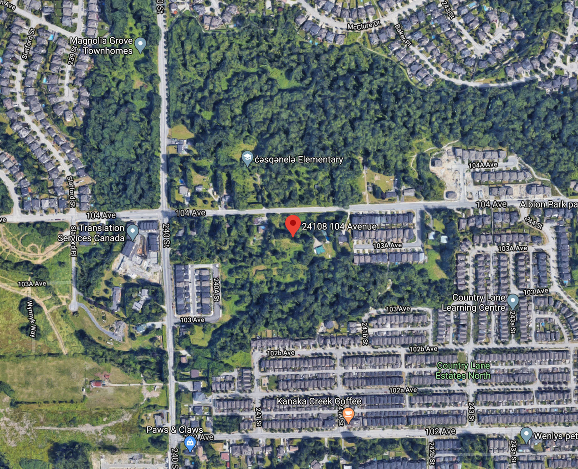 Ridgemont location map 2