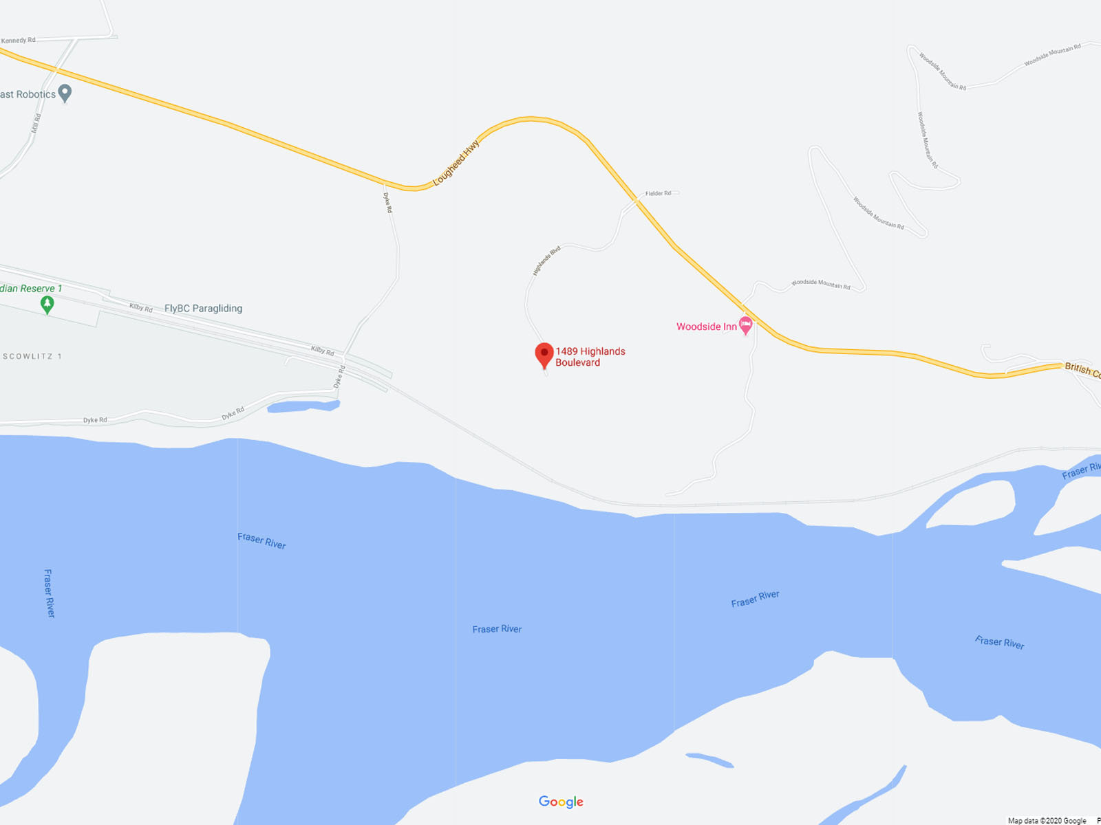 Harrison Highlands location map 4