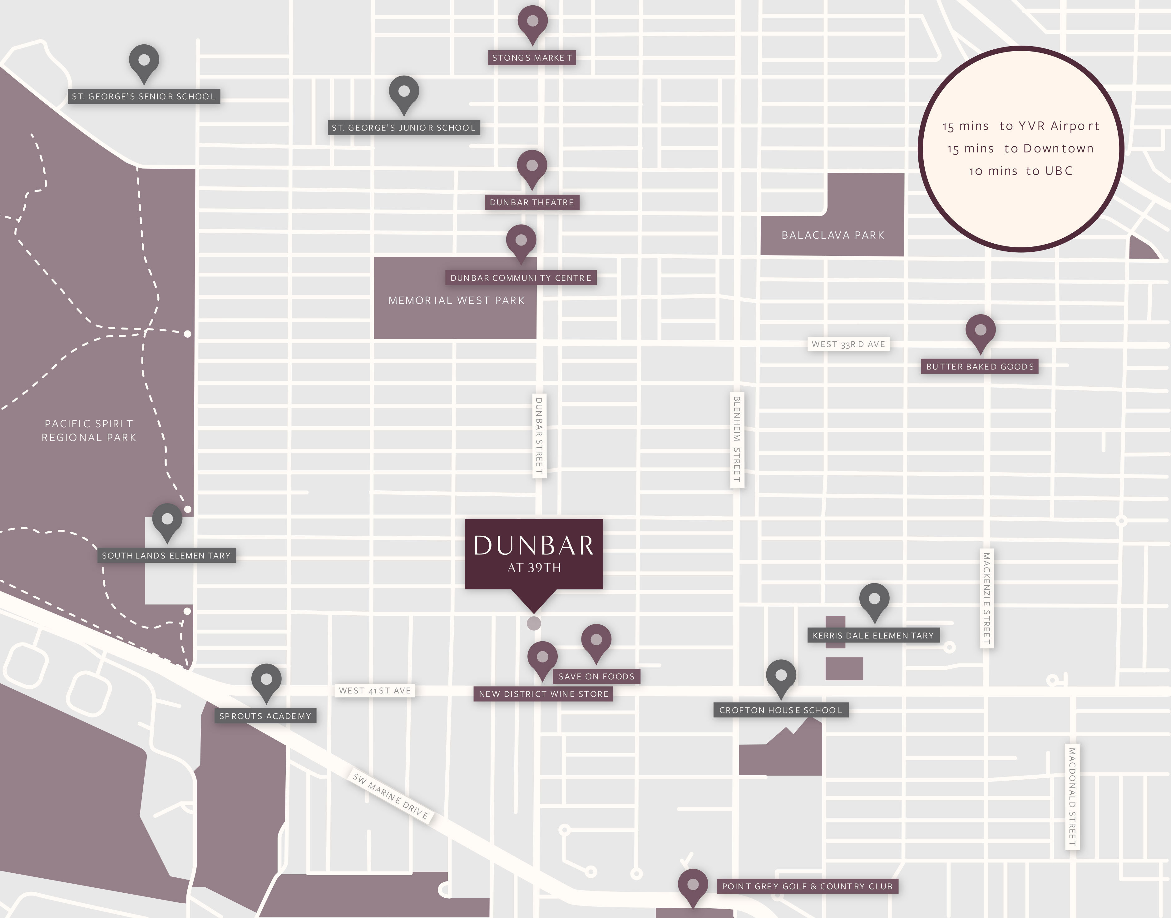 Dunbar at 39 location map 1