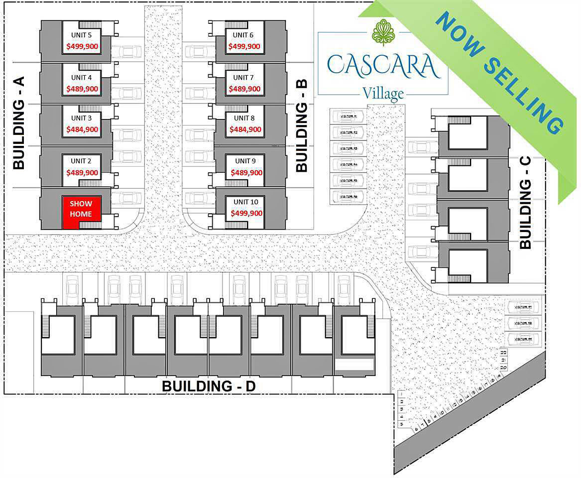 Cascara Village location map 1