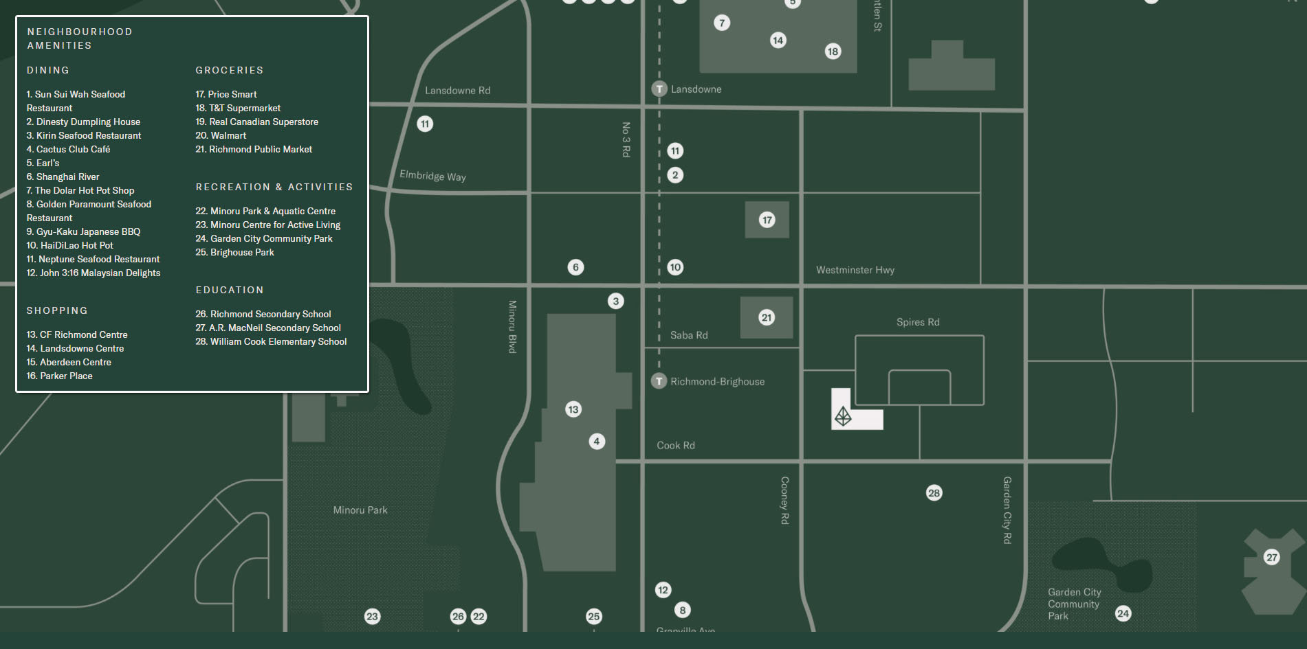 Spires Gate location map 3