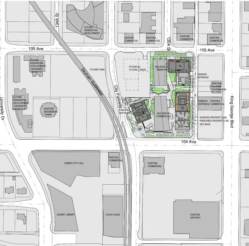 Brightside - Tower 1 location map 1