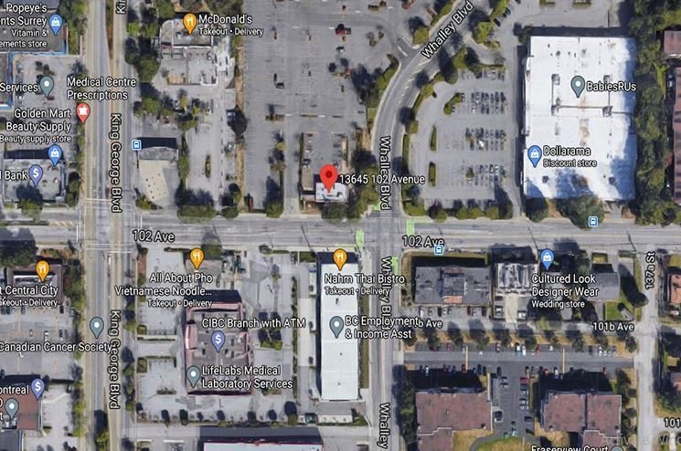 Georgetown location map 2