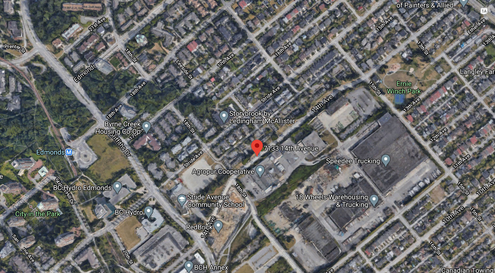 Cedar Creek location map 1