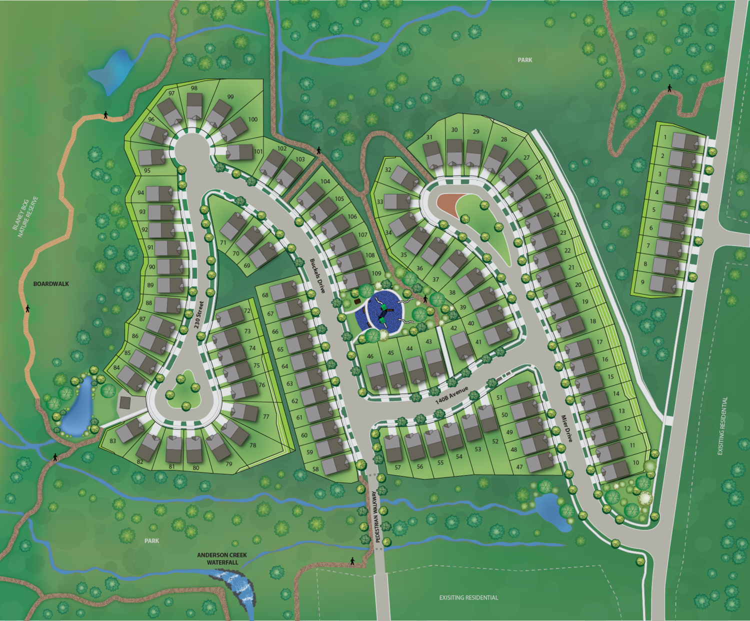 Bridle Ridge location map 1