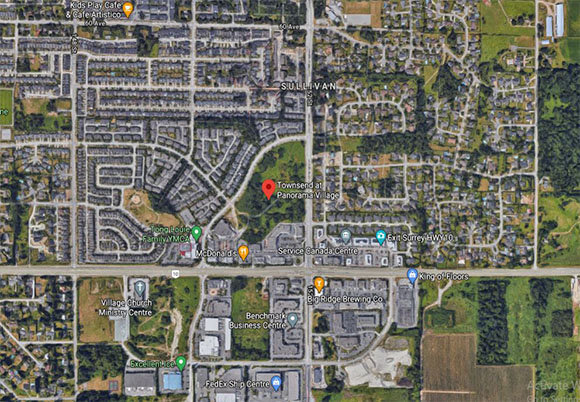 Townsend at Panorama Village location map 2