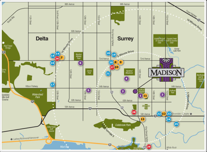 Madison location map 1