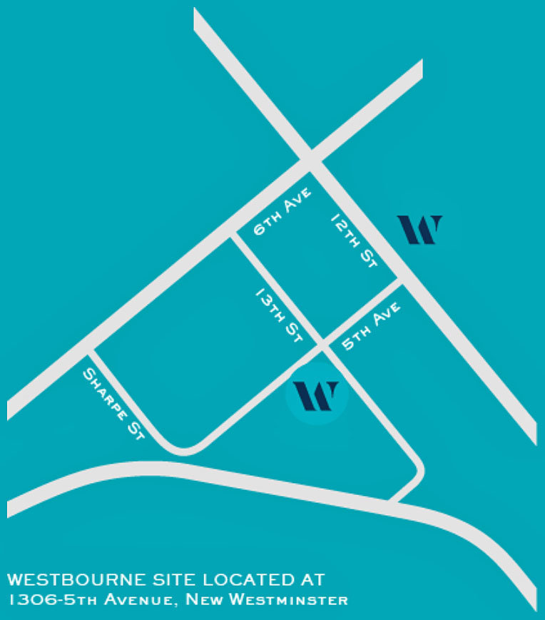 Westbourne Residences location map 1