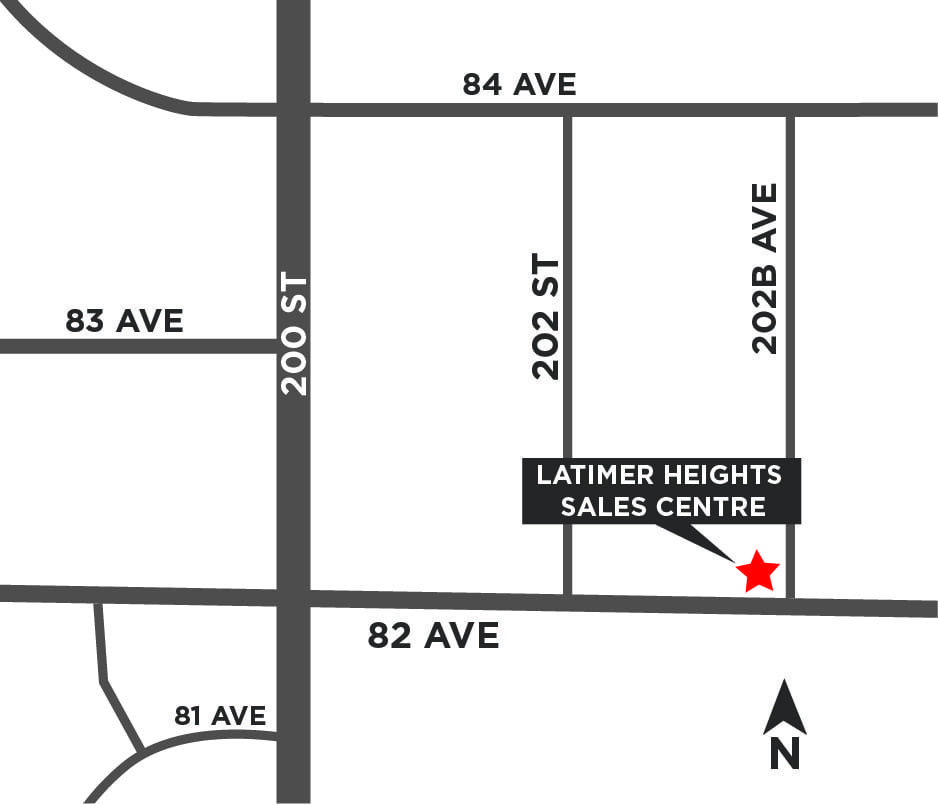 Latimer Heights - Single Family Lane Homes location map 3