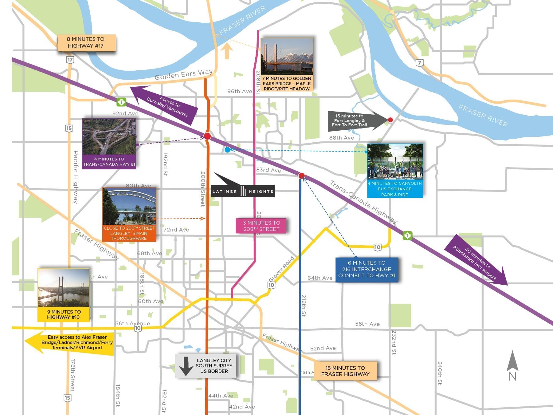 Latimer Heights - Single Family Lane Homes location map 4