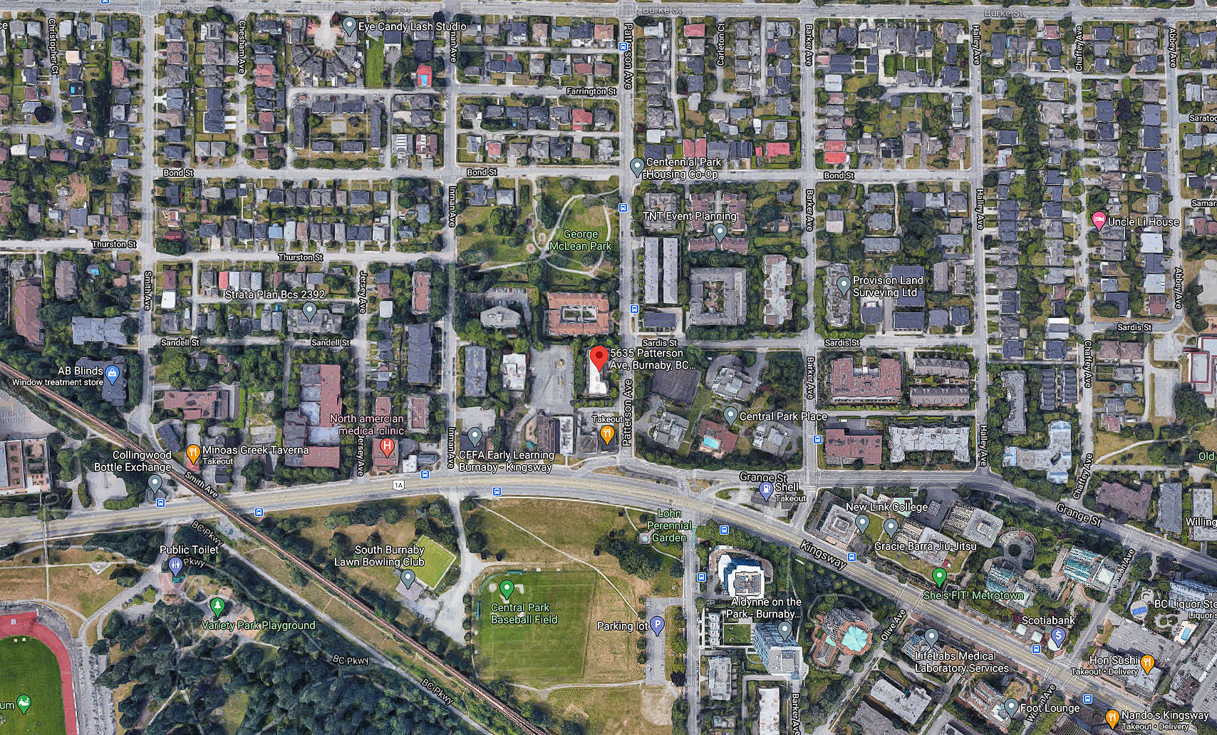 Sheffield Court location map 2
