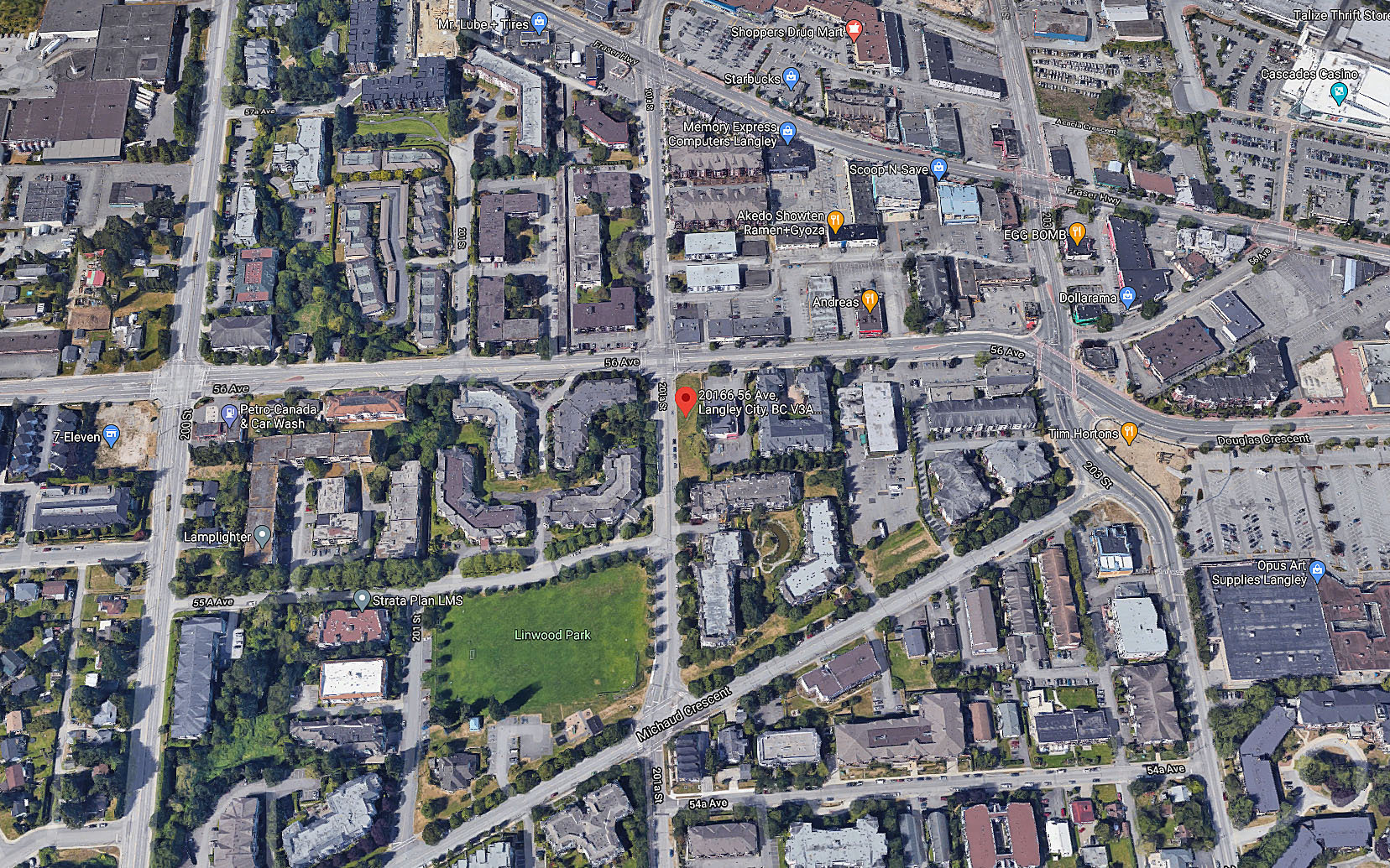 Jasman Rooftop  Townhomes location map 1
