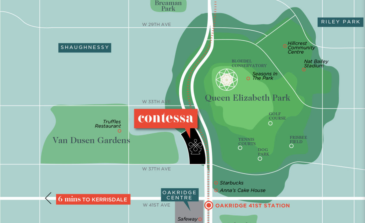 Contessa location map 2