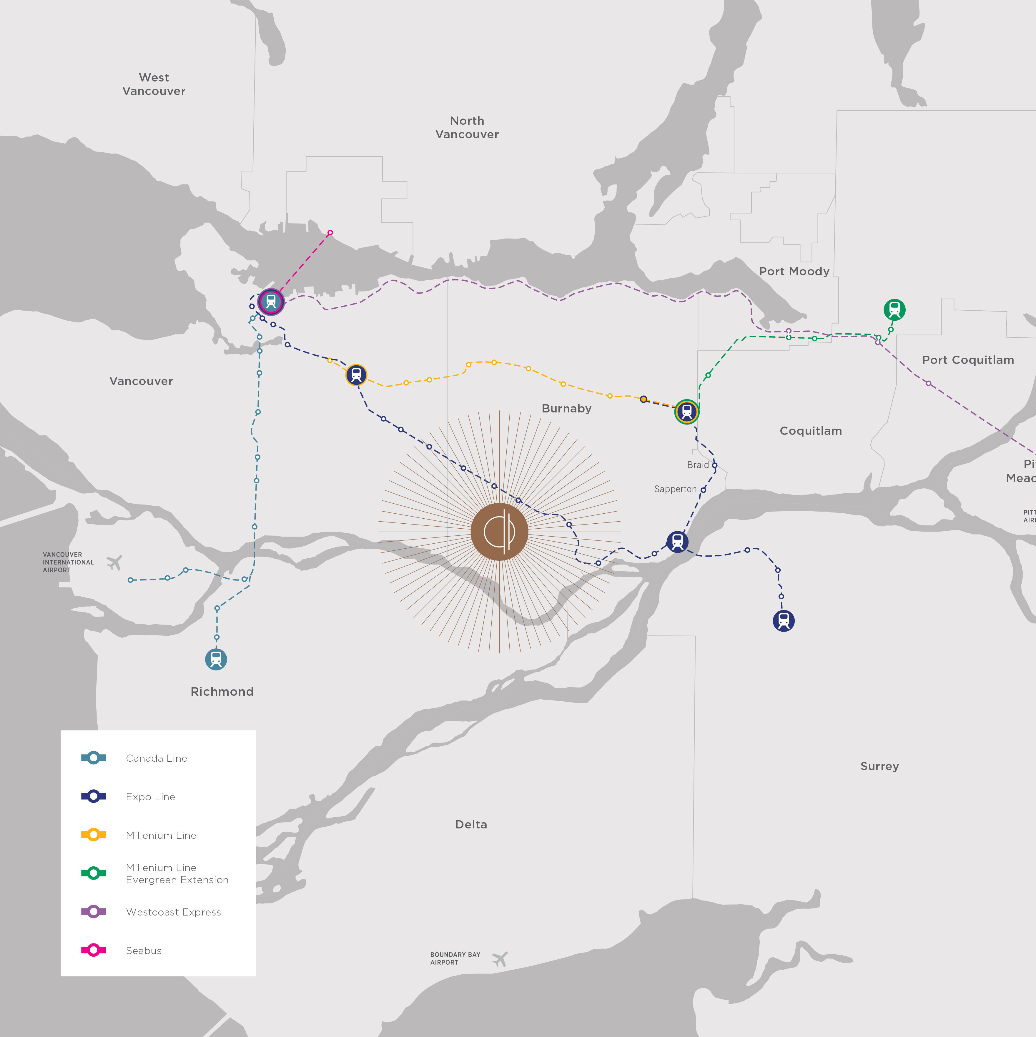 Sun Towers 2 location map 3