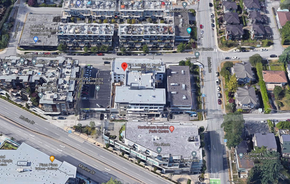 The Five Points location map 1