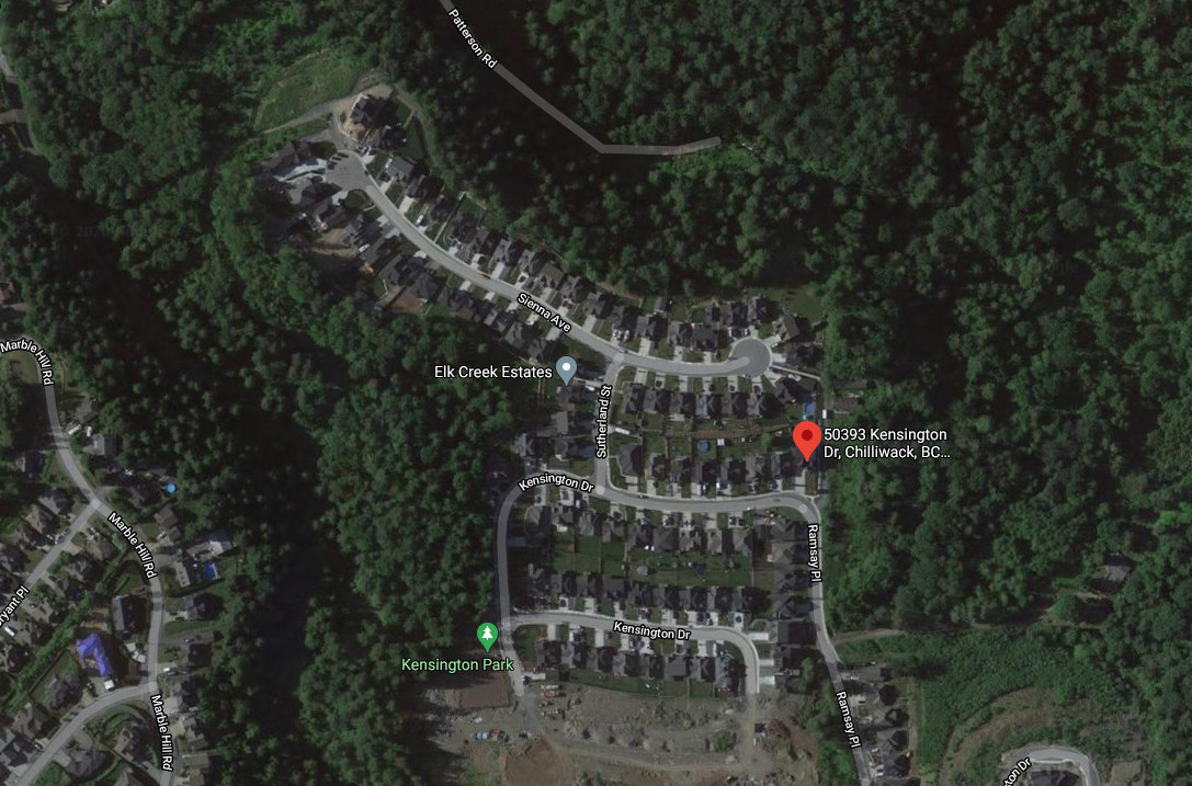 Elk Creek Estates location map 2