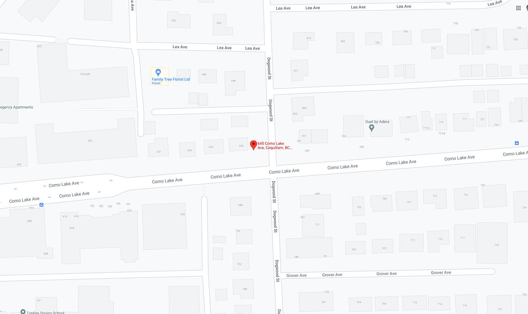 Port & Mill location map 4
