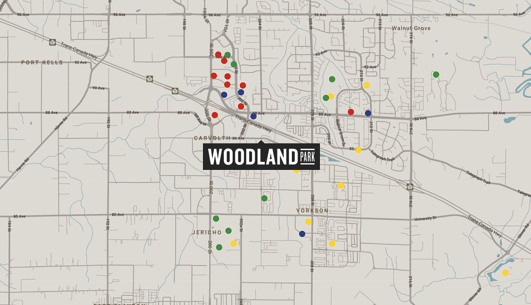Woodland Park location map 2
