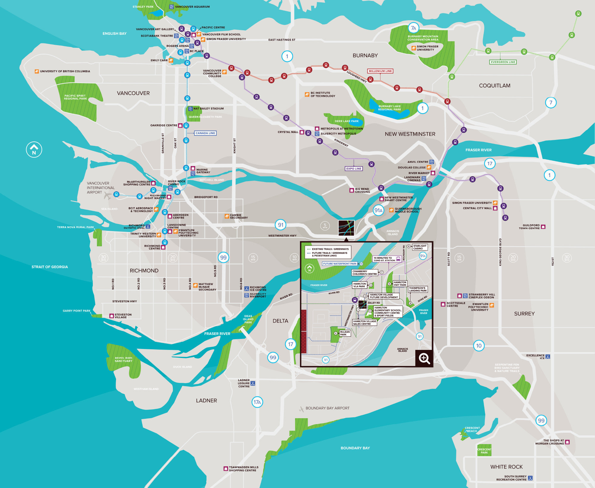 Hamilton Village East location map 2