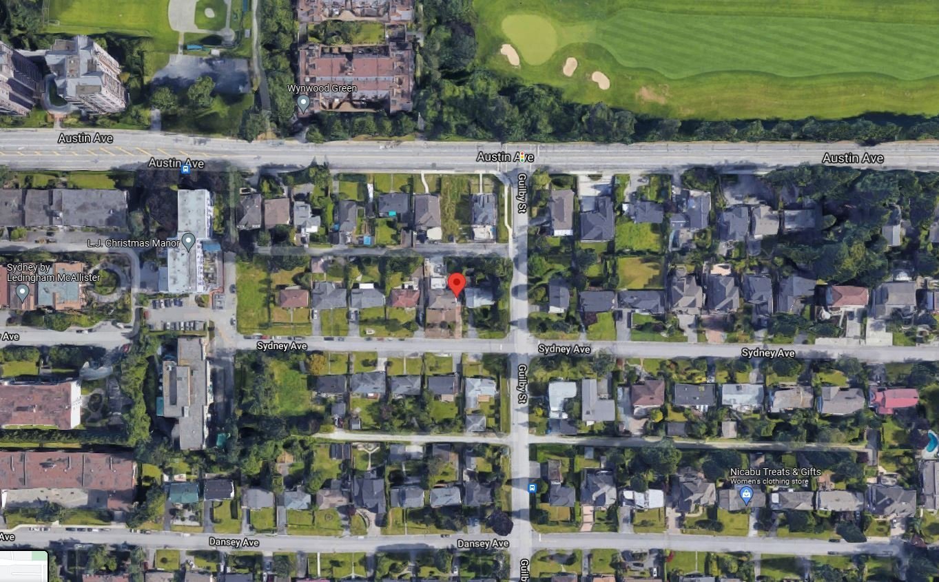 Sydney Townhomes location map 2