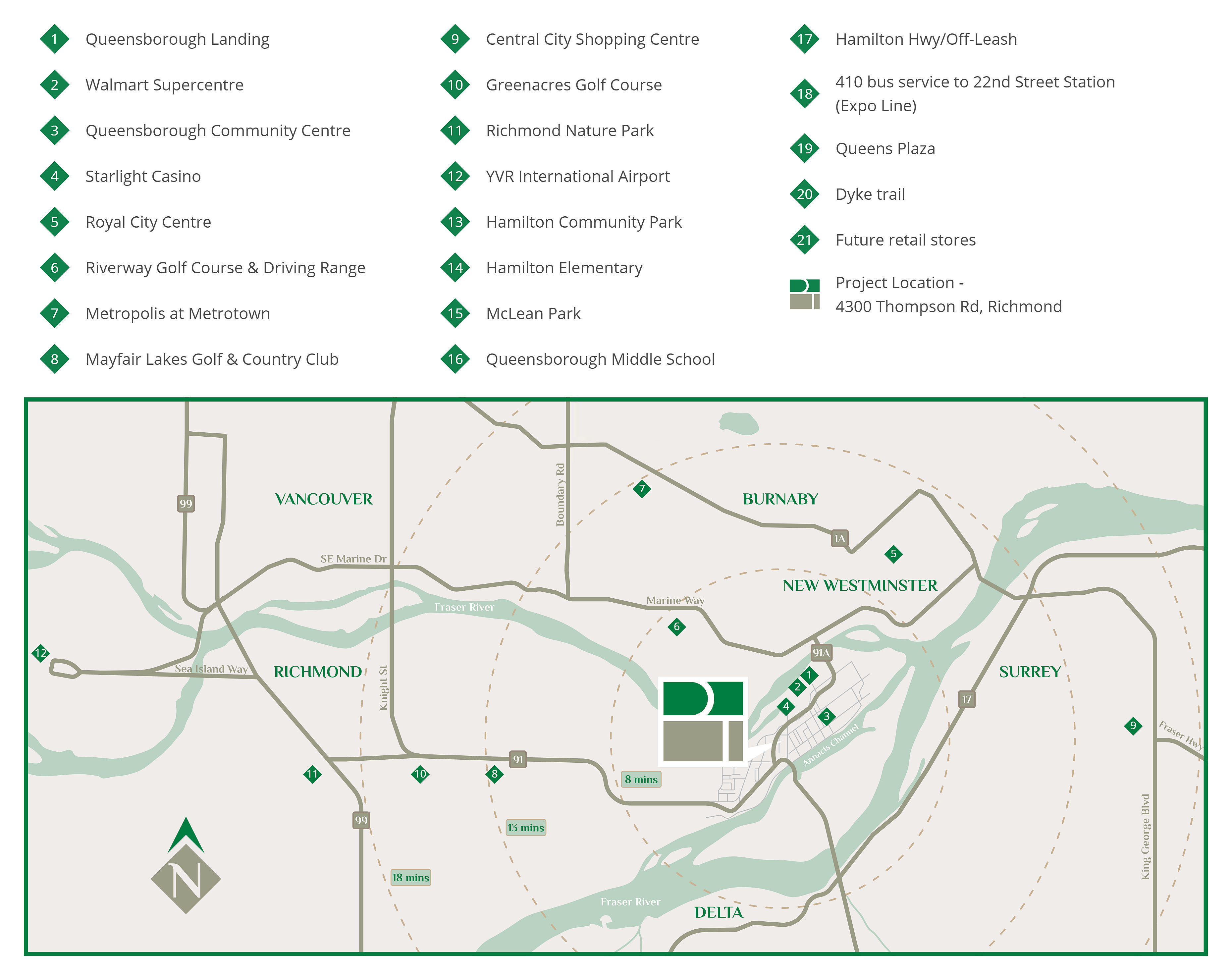 Parc Thompson location map 1