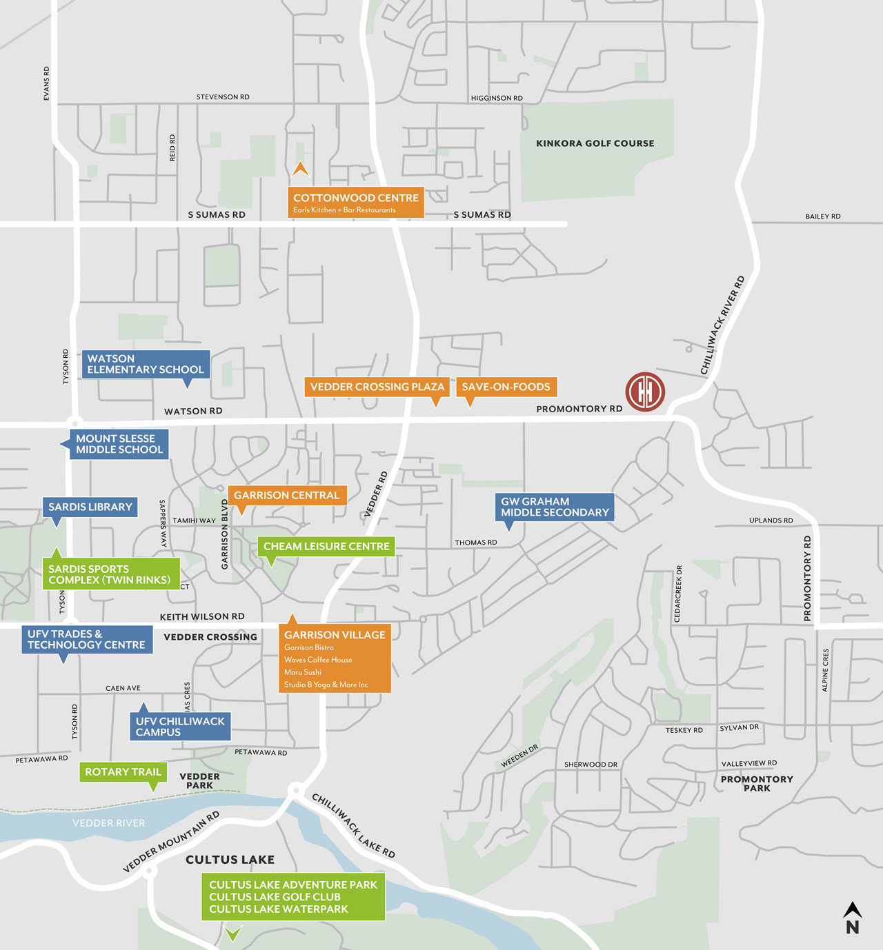 Iron Horse location map 2