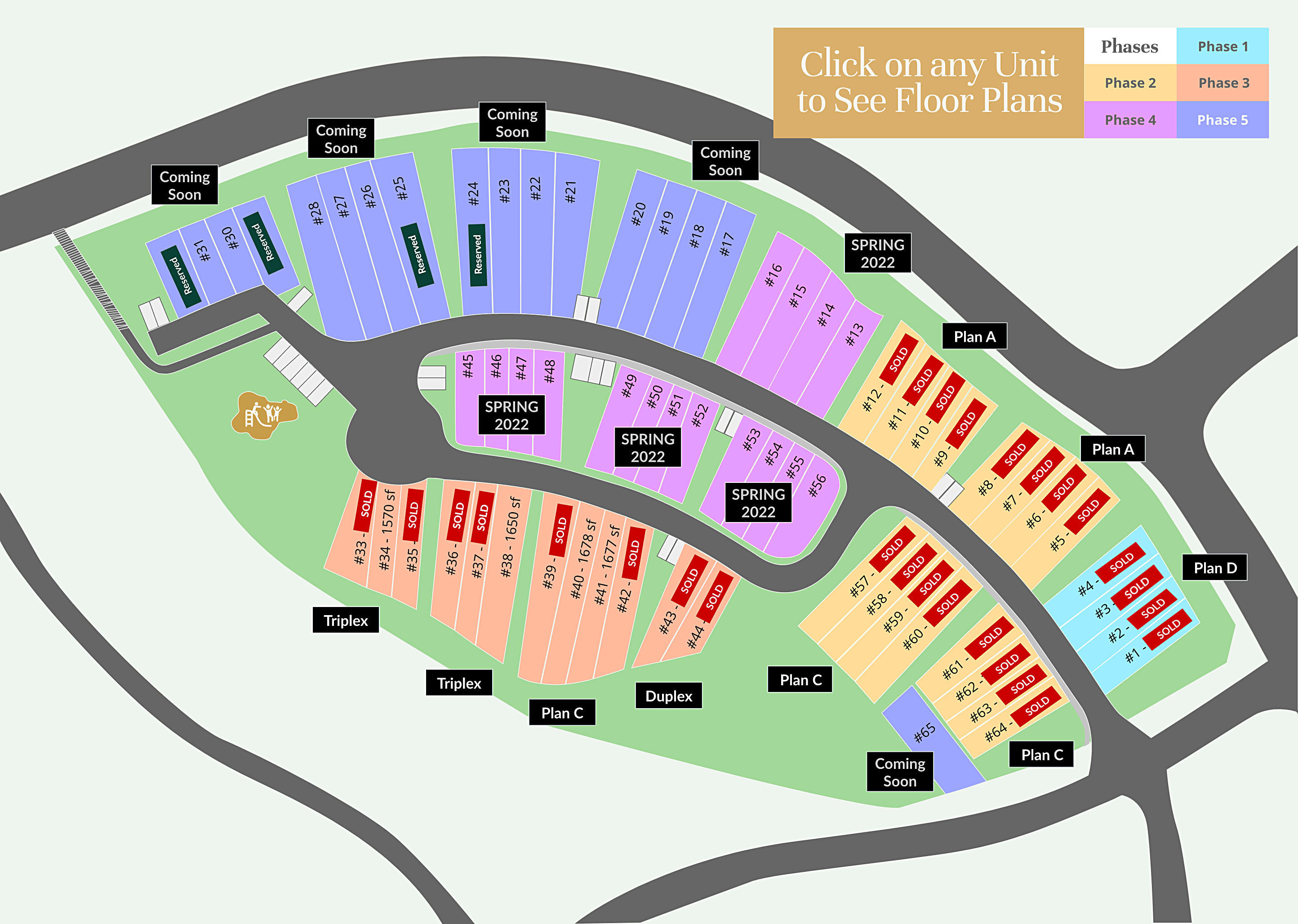 Harrison Ridge Townhomes location map 1