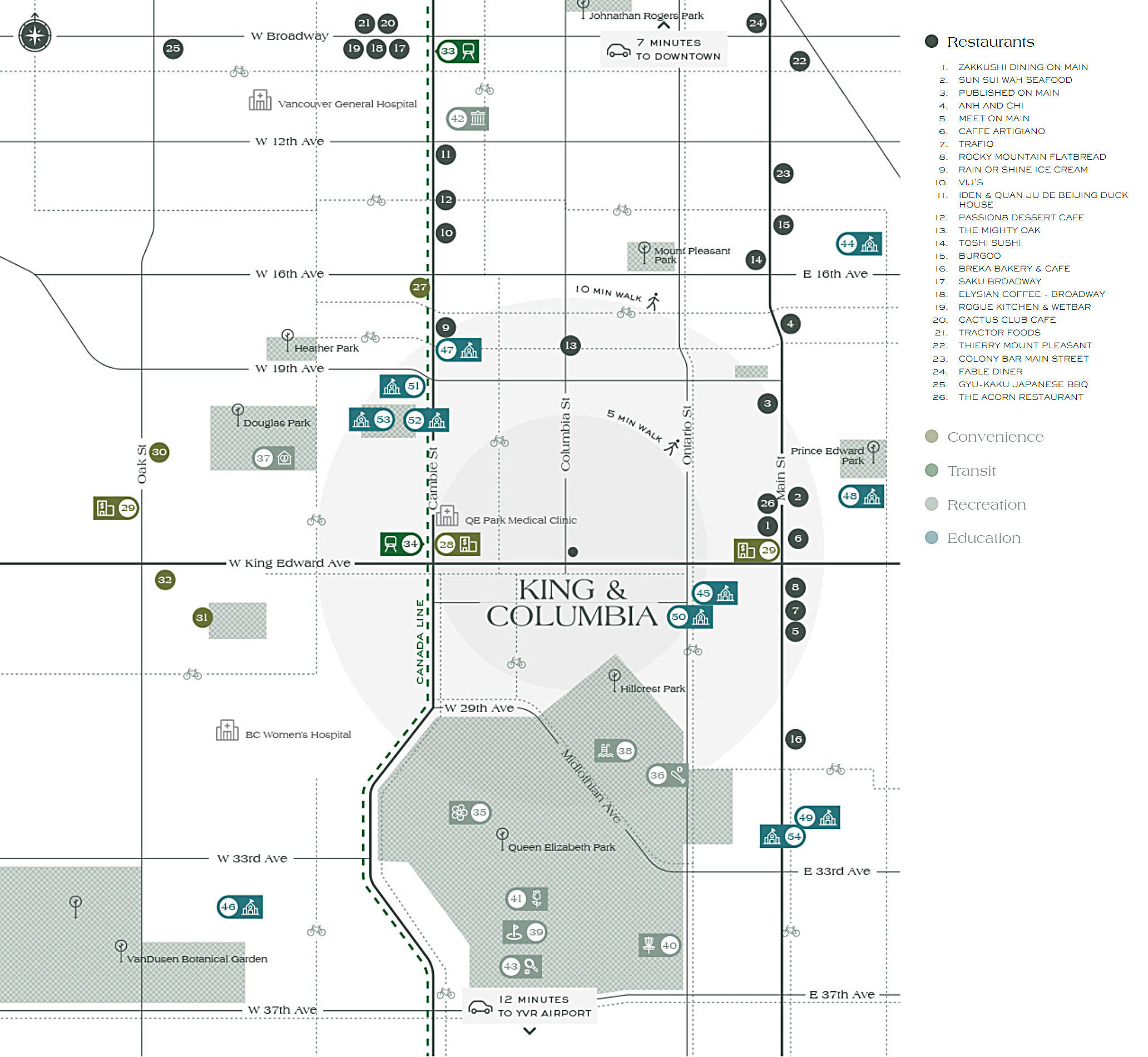 King & Columbia - Phase 1 location map 2