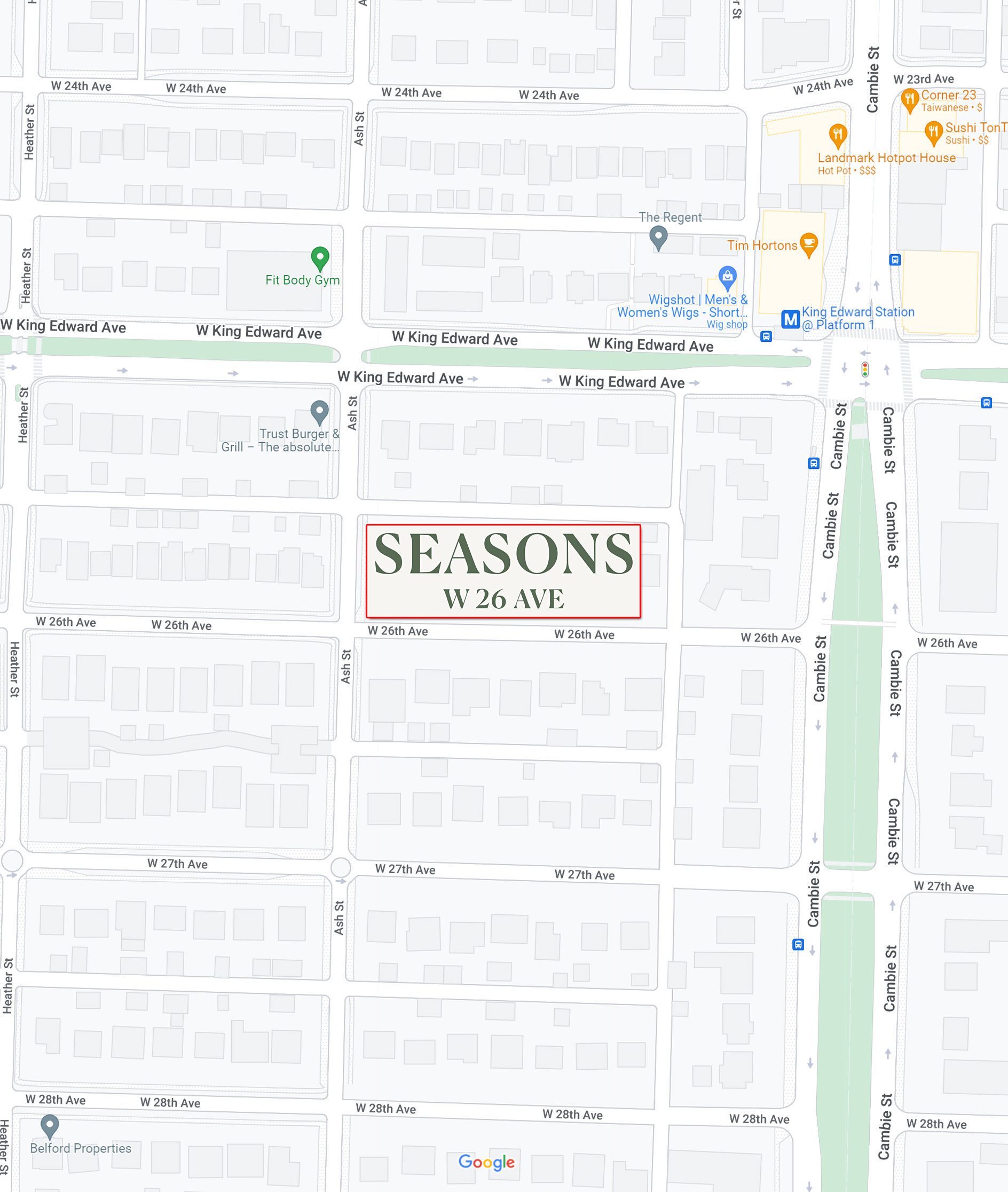 Seasons location map 4