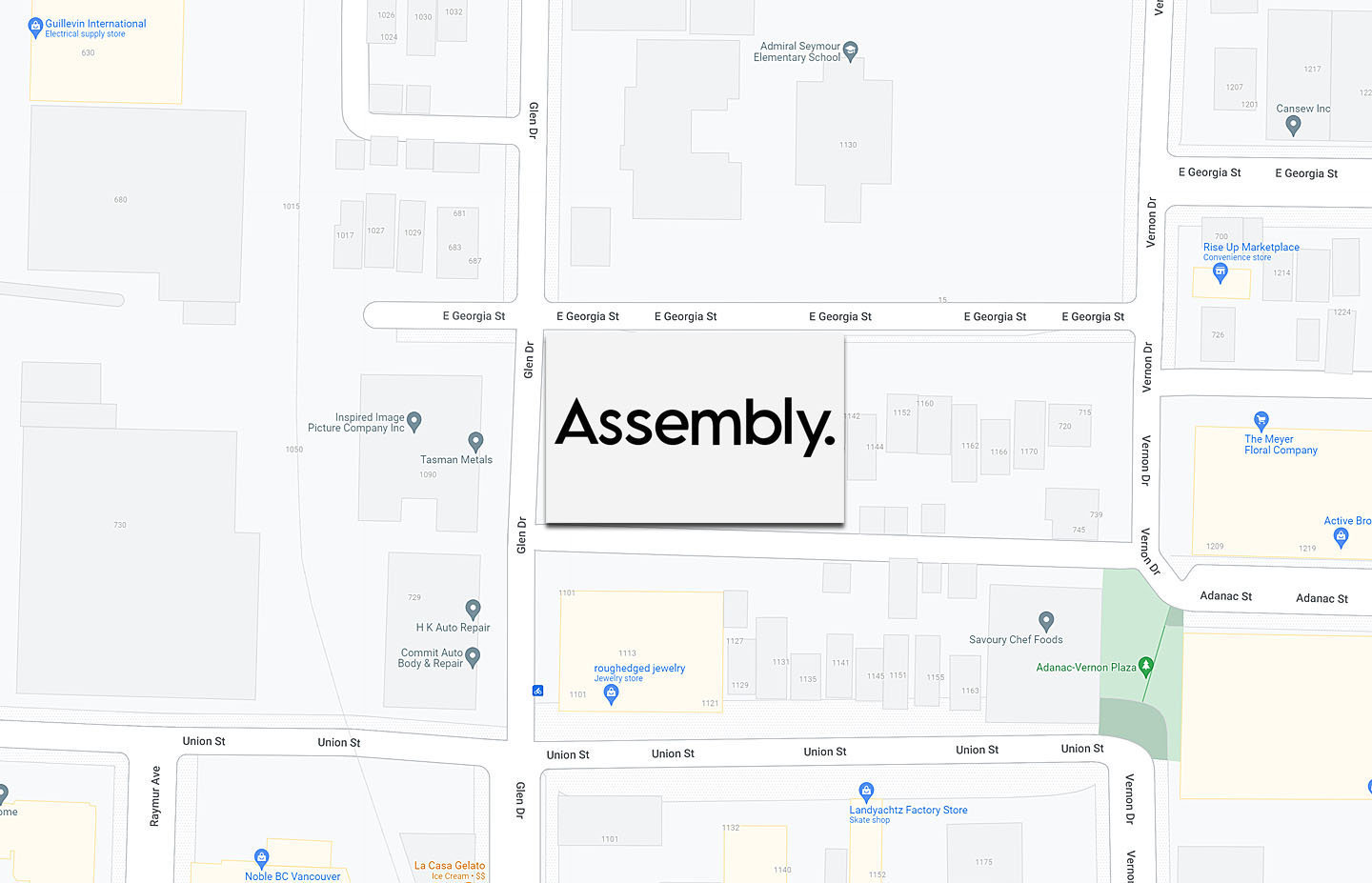 Assembly location map 2