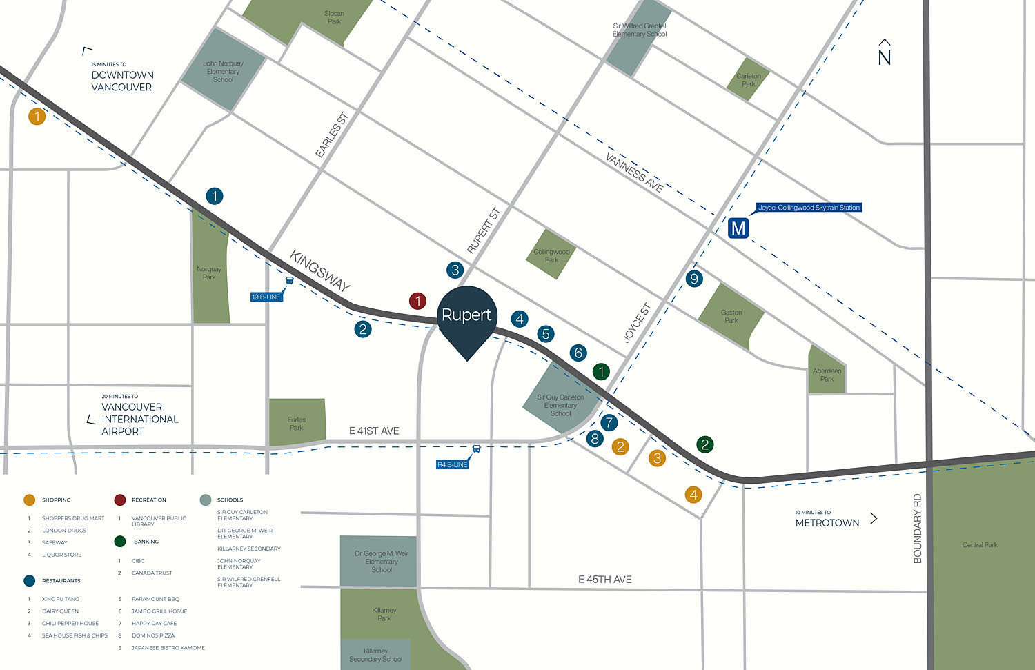 Rupert location map 1