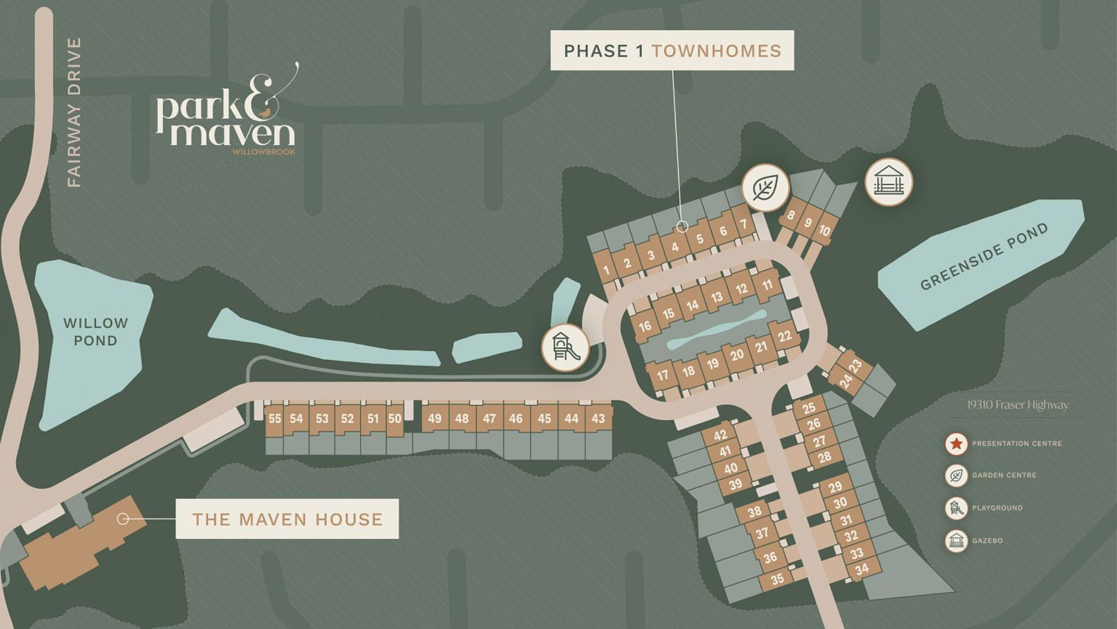 Park & Maven location map 2