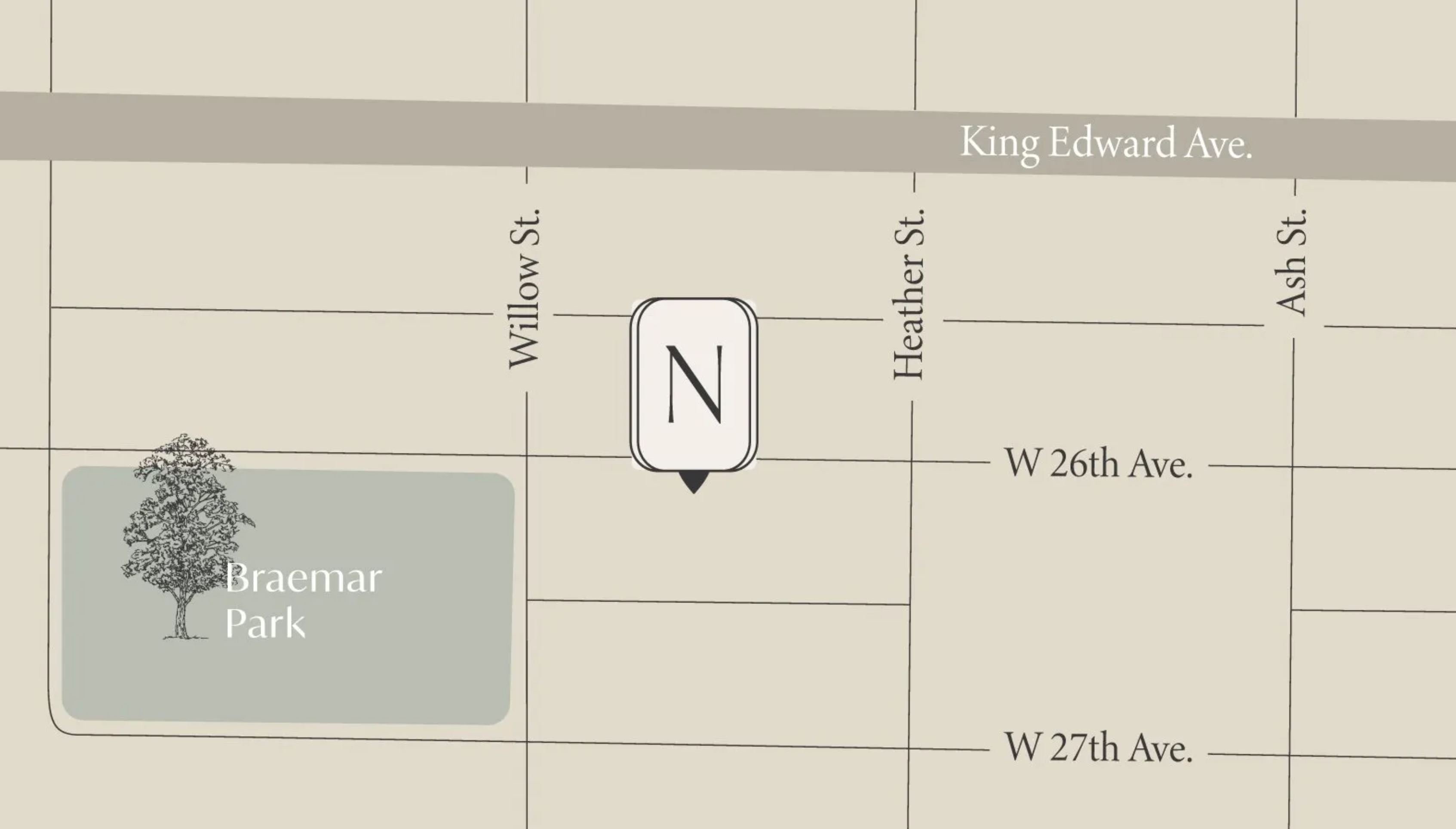 Nora location map 1
