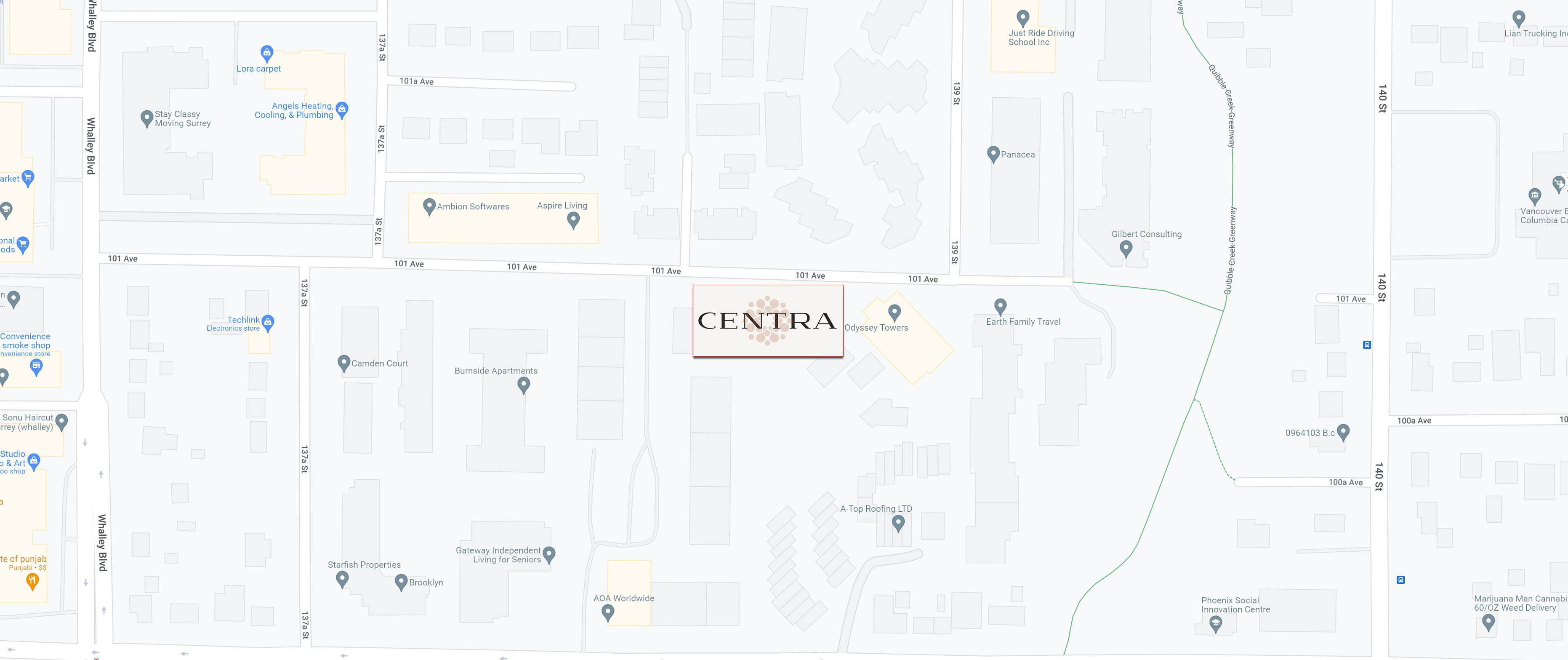 Centra location map 4