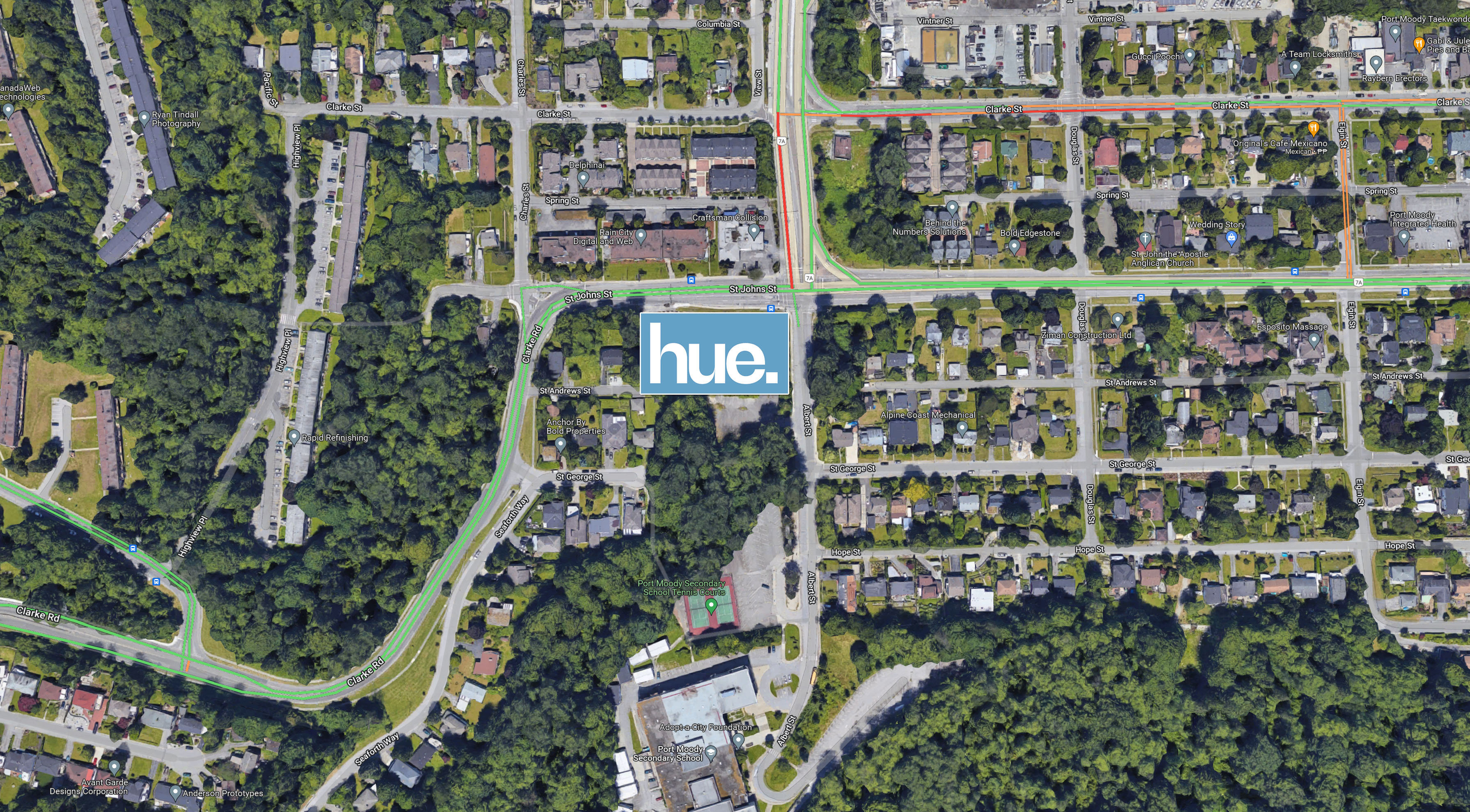 Hue location map 1