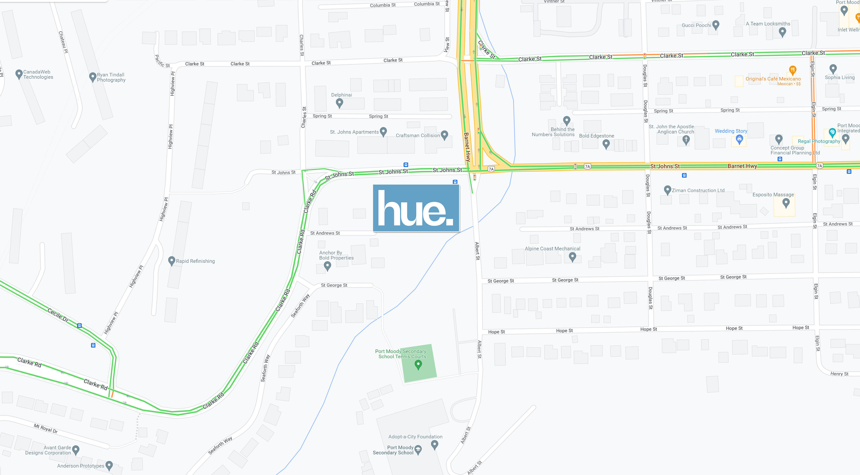 Hue location map 2